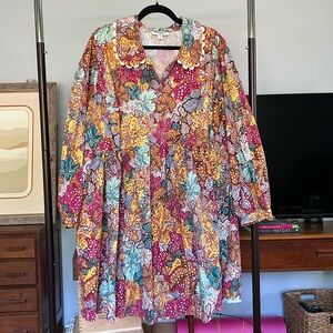 Kika Vargas for Target long sleeve dress 2XL